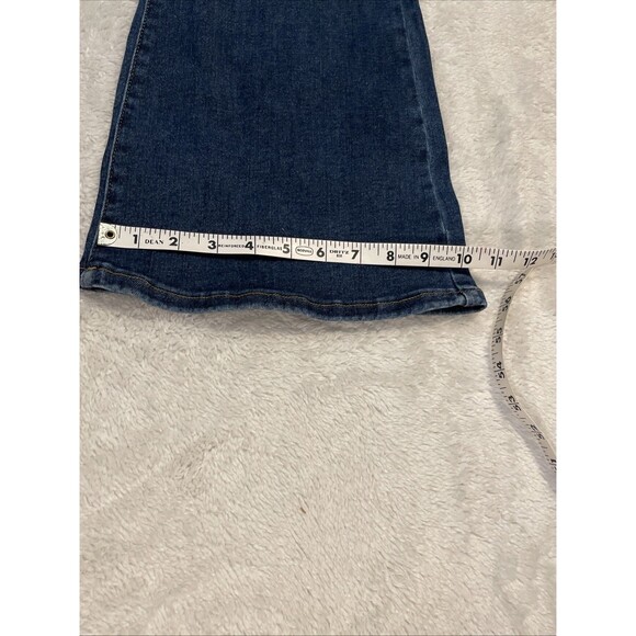 Judy Blue Womens Jeans Size 13/31 Dark Wash Flare Leg Denim Pants - Picture 10 of 14